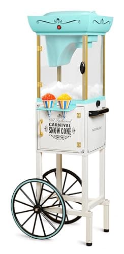 Nostalgia Shaved Ice Machine, Aqua - Image 1
