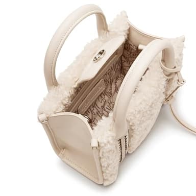 Steve Madden Selenaf Fuzzy Box Tote, Multi - Image 4