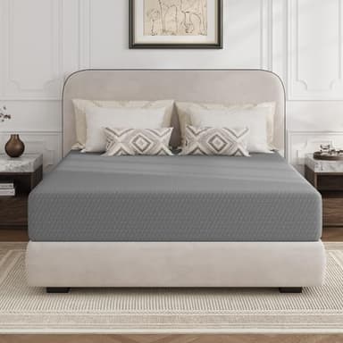 Novilla King Size Mattress, 12 Inch Memory Foam Mattress King for Cool Night Sleep & Pressure Relief, Thermally Balanced Foam Mattresses For Heat Dissipation, CertiPUR-US Certified Mattresses in a Box - Image 1