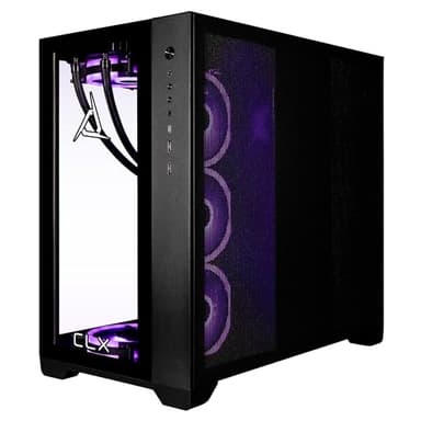 CLX Set Gaming PC - Intel Core i9 14900KF 3.2GHz, GeForce RTX 5070, 2TB NVMe M.2 SSD, 6TB HDD, 64GB DDR5 RGB Memory, 360mm AIO, WiFi, Windows 11 Home, Black - Image 6