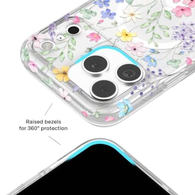 VELVET CAVIAR Case for iPhone 17 Pro Max | Compatible with MagSafe | 10ft Drop Tested | Cute Girly Protective Designer Cases for Women | Enchanted Floral Wildflowers - Image 5