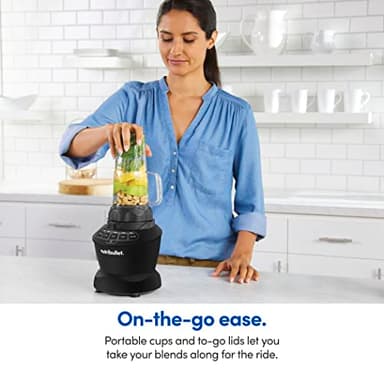 nutribullet Full-Size Blender Combo 1200W –Matte Black - Image 9