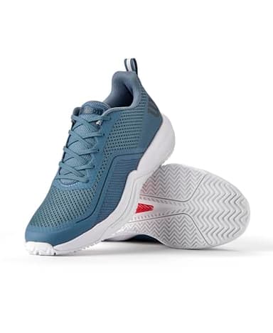 WILSON Men's Tennis Shoe Sneaker, China Blue/White/Snow White, 9.5 - Image 9