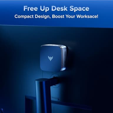 KAMRUI Essenx E1 Mini PC 12th N97 Mini Computers(Beat N150, up to 3.6GHz), Desktop Computers 16GB RAM 1TB SSD, Micro PC Computer Support 4K HDMI+DP, Desktop PC with Dual WiFi, Business Home Office - Image 6