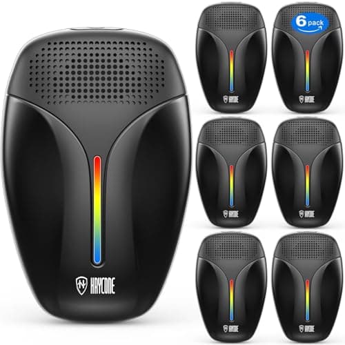 2025 Upgraded Ultrasonic Repeller & Insect Indoor Repeller,Ultrasonic and Repellent for Roach,Rodent,Mouse,Bugs,Mosquito,Mice,Spider,Ant,3 Mode Switching,6 Packs - Image 1