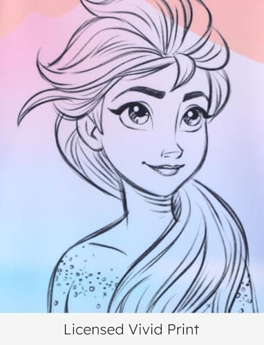 Disney Frozen Elsa Two Piece Bathing Suit Tankini Swimsuit Little Girl Rash Guard Set Summer UPF 50+Swimming Clothing Pool Swim Suits Holiday Swimwear Long Swimming Suit Kid Multi-color Size 4-5 Years - Image 5