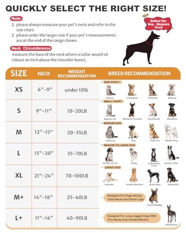 Dog Cone Collar for Small Medium Large Dogs for After Surgery, Pet Inflatable Neck Donut Collar Soft Protective Recovery Cone for Dogs and Cats - Alternative E Collar Does not Block Vision - Red,XL - Image 5