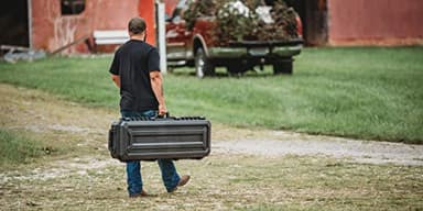 Plano All Weather 52” Rifle Gun Case with Wheels, Black with Pluck-to-Fit Foam, Watertight & Dust-Proof Shield Protection, TSA Airline Approved for Travel - Image 2