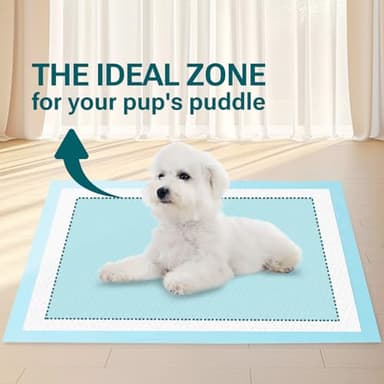 Clean Spaces 100 Count Super Absorbency Puppy Pads 22"x 22", Leakproof Quick Drying Dog Training Pee Pads, Puppy Pee Pads, Disposable Underpads Changing Pads for Baby, Puppy and Adults - Image 9