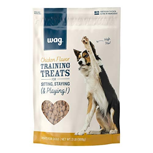 Amazon Brand – Wag Chicken Flavor Training Treats for Dogs, 2 lb. Bag (32 oz) - Image 1