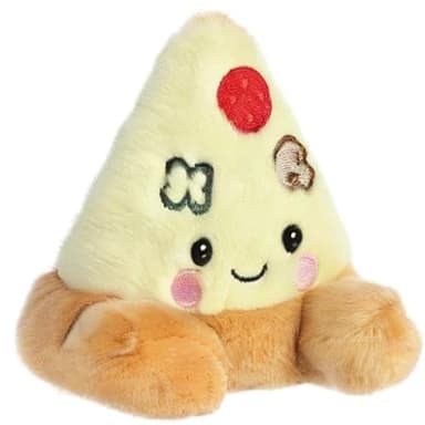 Aurora® Adorable Palm Pals™ Peppa Pizza Slice™ Stuffed Animal - Pocket-Sized Play - Collectable Fun - Brown 5 Inches - Image 6