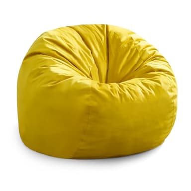 Hobestluk 3FT Bean Bag Chair Giant Bean Bag Chairs for Adults Large Bean Chairs with Removable Cover, Beanbag Chair with Filler, Adult Bean Bag Chairs for Living Room, Bedroom - Image 8