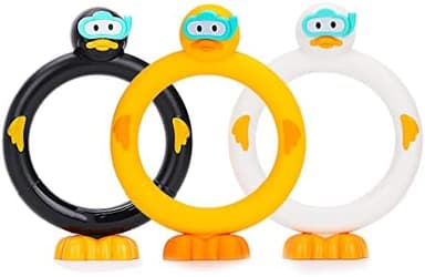 haomsj 3PCS Duck Diving Sticks Pool Toys for Kids - 3pcs Dive Duck Rings, Summer Underwater Sinking Pool Toys for Boys and Girls Ages 8-12 - Image 2