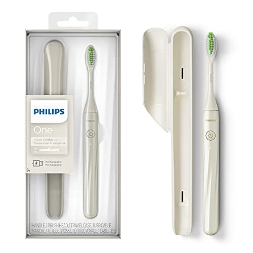 Philips Sonicare One by Sonicare Rechargeable Toothbrush, Snow, HY1200/27 - Image 1