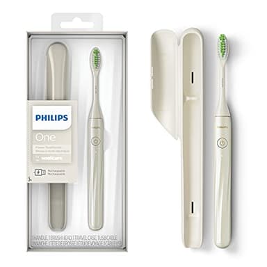 Philips Sonicare One by Sonicare Rechargeable Toothbrush, Snow, HY1200/27 - Image 1