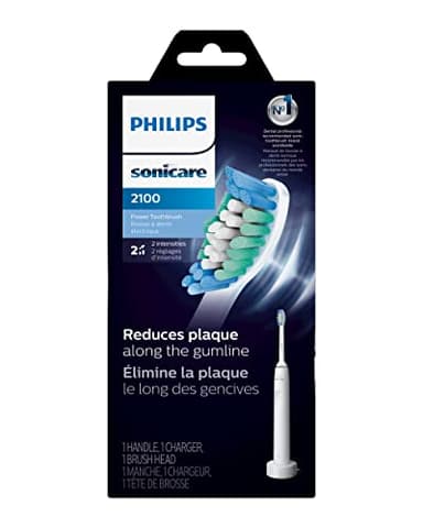 PHILIPS Sonicare 2100 Power Toothbrush, Rechargeable Electric Toothbrush, White Mint, HX3661/04 - Image 14