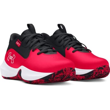Under Armour Unisex Pre School Lockdown 7, (600) Red/Black/White, 3, US - Image 2