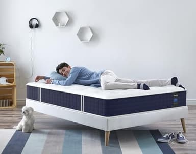 Coolvie Twin Mattress, 10 Inch Twin Size Hybrid Mattress, Individual Pocket Springs with Memory Foam, Bed in a Box, Cooler Sleep with Pressure Relief and Support - Image 7