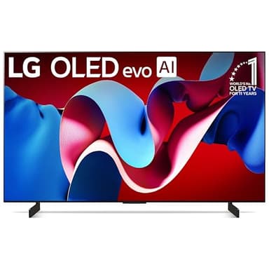 LG 42-Inch Class OLED evo C4 Series Smart TV 4K Processor Flat Screen with Magic Remote AI-Powered with Alexa Built-in (OLED42C4PUA, 2024) - Image 1