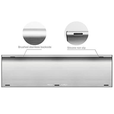 Arteck 2.4G Wireless Keyboard and Mouse Combo Stainless Steel Ultra Slim Full Size Keyboard and Ergonomic Mice for Computer Desktop PC Laptop and Windows 11/10/8 Build in Rechargeable Battery - Image 2