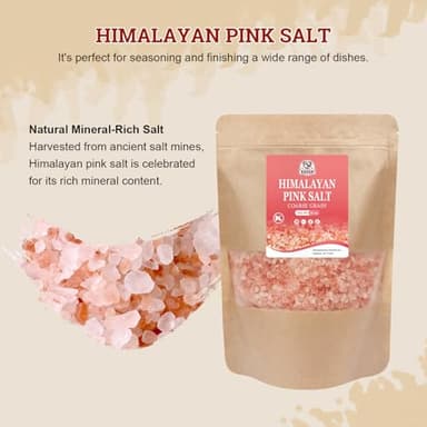 52USA Rainbow Peppercorn Blend 12oz + Himalayan Pink Salt Coarse 2 lb (Pack of 2), Kosher, Packed to Keep Pepper Fresh, Salt and Peppercorns for Grinder Refill - Image 7
