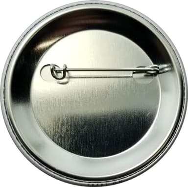 Tips button: I Work for Tips - single pinback button - large, 2.25 inches (c2) - Image 3