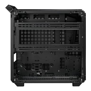 Cooler Master QUBE 500 Flatpack High Airflow Gaming ATX PC Mid-Tower, Customizable, Tempered Glass, Vertical GPU Mount, 365mm GPU Clearances, USB-C, Carrying Handle, Gem Mini - Image 11