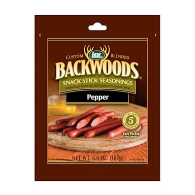 LEM Backwoods Pepper Stick Seasoning with Cure Packet - Image 1