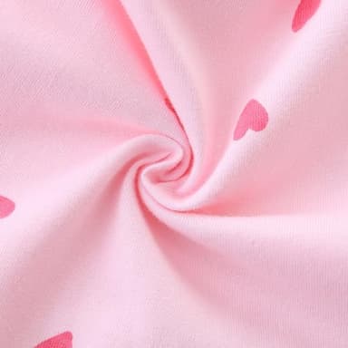 Kids Girl's Dresses Clothes Summer Spring Valentines Day Outfits Cotton Midi Ruffle Tank Sleeveless Sundress Clothing with Pockets Pink Hearts Size 12-13 Years - Image 7