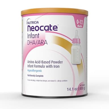 Nutricia Neocate Infant - Hypoallergenic, Amino Acid-Based Baby Formula - Well-Tolerated & Supports Normal Growth - Infant Formula with DHA, ARA & Iron - 14.1 oz can (Pack of 1) - Image 1