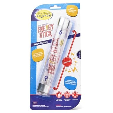 Steve Spangler Science Energy Stick – Fun Science Kits for Kids to Learn About Conductors of Electricity, Safe, Hands-On STEM Learning Toy, Independent or Group Activity for Classrooms or Home - Image 1
