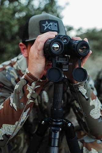 AGM Global Vision ObservIR LRF 25-256 Fusion Thermal Imaging & CMOS Binocular with Built-in Laser Range Finder, 12 Micron 256x192 (25 Hz), 4K, 25 mm Lens. - Image 7