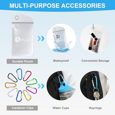 U-pick Cooling Towels (40"x12"), Cooling Towel for Neck and Face, Soft Breathable Chill Ice Towel, Stay Cool Sweat Rags for Gym, Yoga, Workout, Exercise, Sport, Beach, Camping, Cruise - Image 6