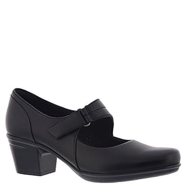 Clarks Womens Emslie Lulin Pumps-Shoes, Black, 8 Wide US - Image 2