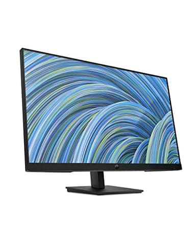HP 27h Full HD Monitor - Diagonal - IPS Panel & 75Hz Refresh Rate - Smooth Screen - 3-Sided Micro-Edge Bezel - 100mm Height/Tilt Adjust - Built-in Dual Speakers - for Hybrid Workers,Black - Image 1