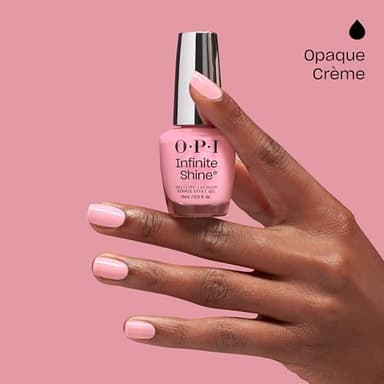 OPI Infinite Shine Drop to the Florchid | Opaque Soft Pink Long Wear Gel Like Crème Nail Polish | Make 'Em Jelly! Collection | Summer 2025 - Image 4