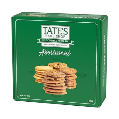 Tate's Bake Shop Cookies Gift Box, Chocolate Chip, Oatmeal Raisin, Salted Caramel and Lemon Cookies, 14 oz - Image 10