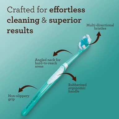 GuruNanda Butter On Gums Toothbrush, ADA Accepted, with 8000+ Ultra Soft Softex Bristles for Sensitive & Receding Gums, Perfect for Whiter Teeth, 8 Ct - Image 3