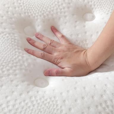 Rimensy Full Size Mattress 10 Inch Hybrid Mattress - Memory Foam & Individually Pocket Coils Springs | Pressure Relief | Motion Isolation, Edge Support | CertiPUR-US Certified | Medium Firm - Image 4