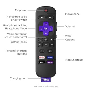 Roku Smart TV – 55-Inch Plus Series 4K QLED RokuTV with Roku Voice Remote Pro, Dolby Vision, Striking 4K Resolution, Automatic Brightness, & Seamless Streaming – Live Local News & Sports - Image 9