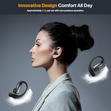 AI Translation Earbuds Real Time,144 Languages & Accents Translator Earbuds,4 in 1 AI BluetoothTranslating Headphone Support Playing Music Phone Calls for Travel Business Learning - Image 7