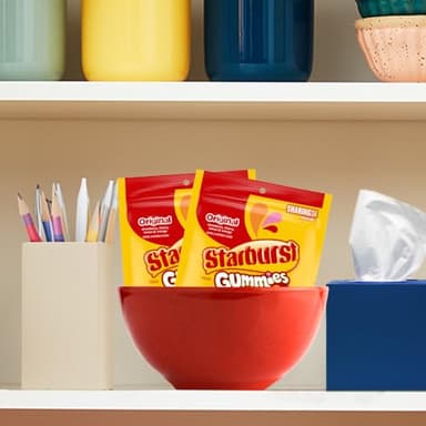 STARBURST Gummies Original Gummy Candy, Sharing Size, 9 oz Bag (Pack of 8) - Image 7