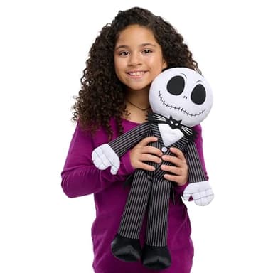 Just Play Disney Tim Burton's The Nightmare Before Christmas 19.5-inch Large Plush Jack Skellington, Kids Toys for Ages 3 Up - Image 2