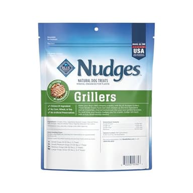 Blue Buffalo Nudges Grillers Natural Dog Treats Made with Real Chicken - Image 2