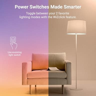 HLB6099WZRGBWMWR: HALO 6” Smart Wi-Fi Slim Canless LED Downlight Powered by WiZ Pro, Dimmable Full Color with Smart Home Integration - Image 7