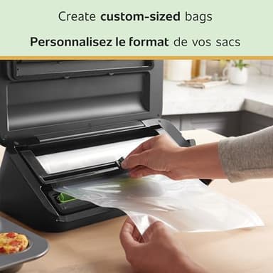 FoodSaver Custom Length Vacuum Sealer Bags Multipack, 5 Count Rolls for Airtight Food Storage and Sous Vide - Compatible with FoodSaver, 8 (2 Pack) and 11 (3 Pack) - Image 4
