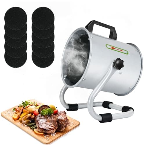 Portable Range Hood, Strong Air Kitchen Exhaust Fan For Cooking, Countertop Range Hood With 10 Activated Carbon Filter, Portable Range Hood For Indoor BBQ and Rv Kitchen, 6 Inch - Image 1