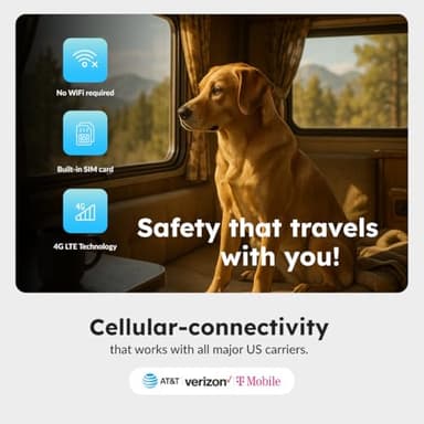 Waggle RV Pet Temperature Monitor – 4G Cellular | Real-Time Alerts for Temperature, Humidity & Power Loss | Dog Safety in RV, Car, or Home | App Controlled | No WiFi | Subscription Required - Image 3