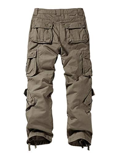 Match Men's Wild Cargo Pants (3357 Light Coffee, 34) - Image 4