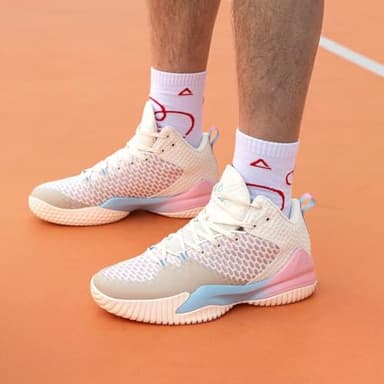 PEAK High Top Mens Taichi Basketball Shoes Streetball Master Breathable Outdoor Sneakers Cushioning Shoes for Fitness - Image 7